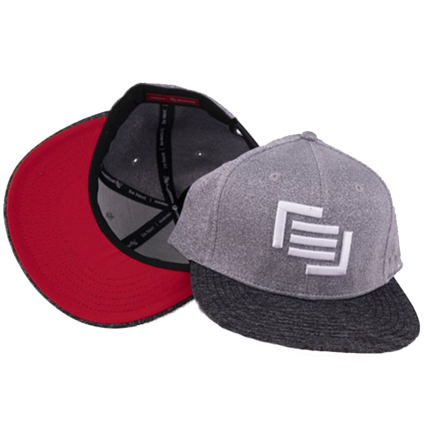 snapback-grey-white